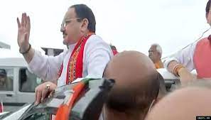 जेपी नड्डा दो दिवसीय दौरे पर पहुंचे उत्तराखंड,