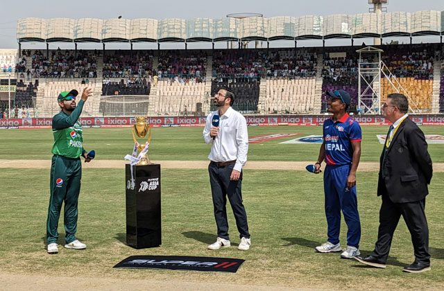 PAK vs NEP Asia Cup:  पाकिस्तान ने जीता टॉस, इमाम उल हक की बल्लेबाजी 