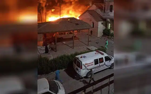 गाजा के अस्पताल पर रॉकेट अटैक,500 मौतें -ज़िम्मेद्दार कौन ?